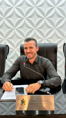 Vereador Weslley - Presidente da Câmara