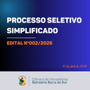 Processo Seletivo nº002/2026