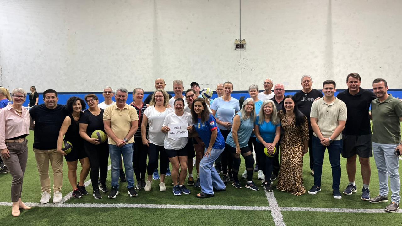 Vereadores participam da Abertura da Olimpíadas da Terceira Idade